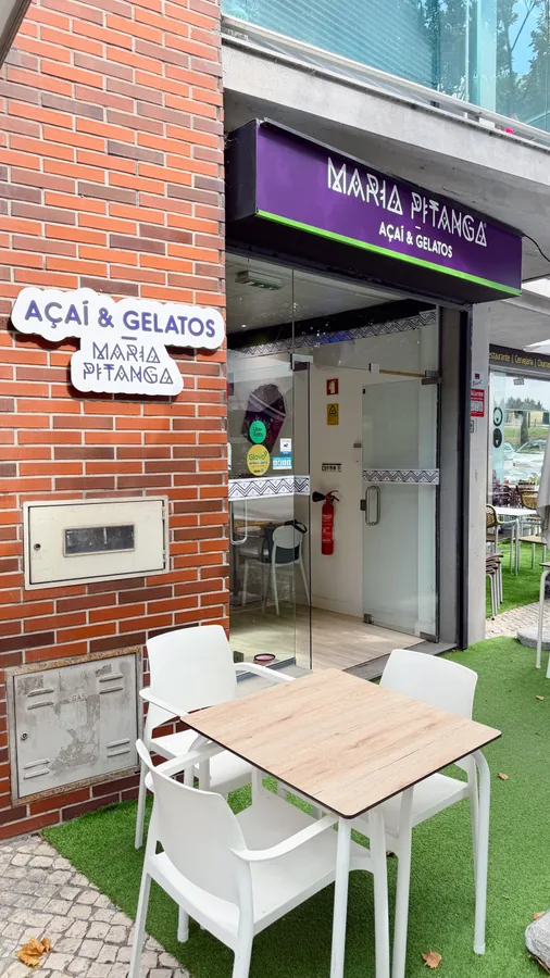Loja Maria Pitanga em Alverca do Ribatejo, unidade da rede de açaí em Portugal