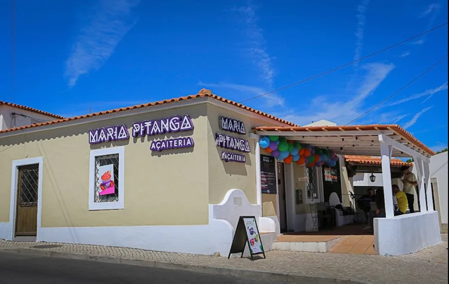 Açaiteria Maria Pitanga em Carcavelos, concelho de Cascais